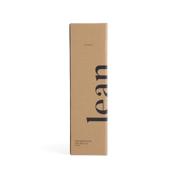 Бутылка для воды VINGA Lean из rPET RCS, 800 мл (Изображение 2)