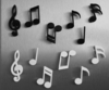 МАГНИТЫ MEMODY MAGNET (6 ШТ. / УПАК.), белые (Изображение 3)
