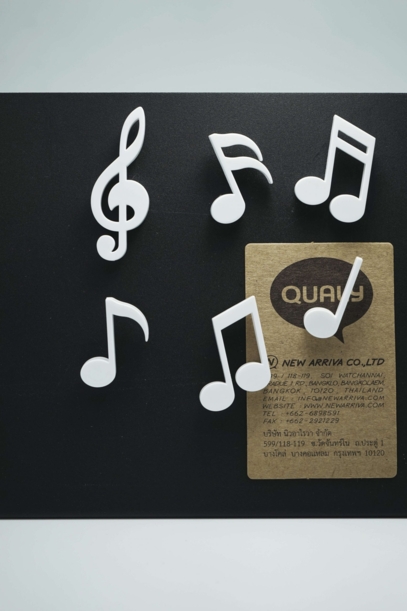 МАГНИТЫ MEMODY MAGNET (6 ШТ. / УПАК.), белые (Изображение 1)