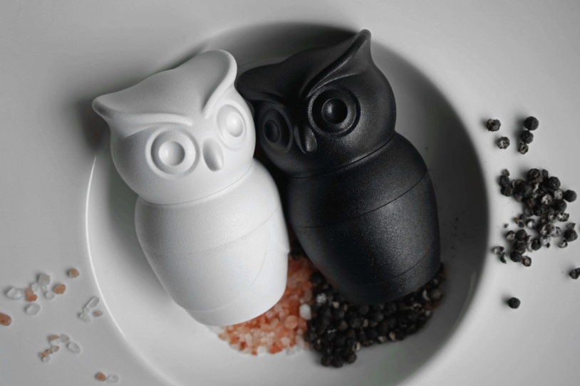 МЕЛЬНИЦА ДЛЯ СПЕЦИЙ Tasty Owl, чёрная (Изображение 3)