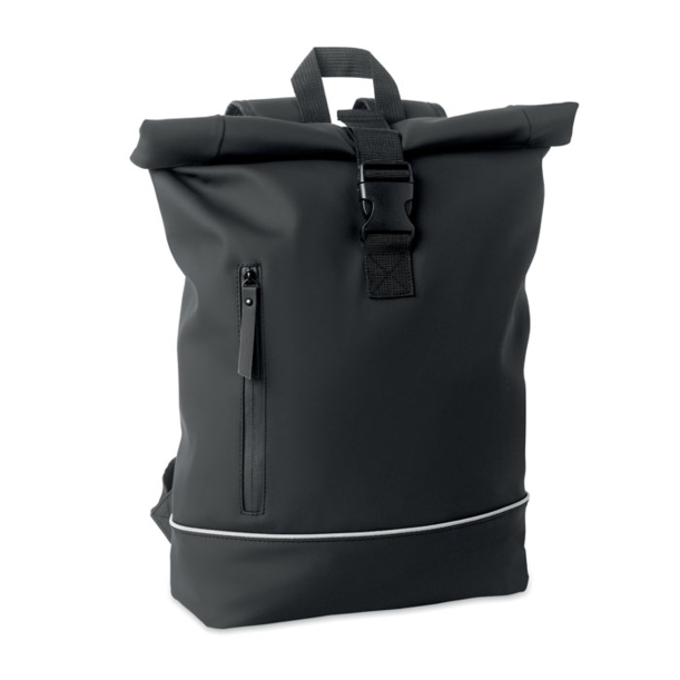 Laptop 15" roll top PU backpack (Изображение 1)