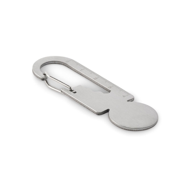 Multifunctional key ring token (серебряный) (Изображение 1)