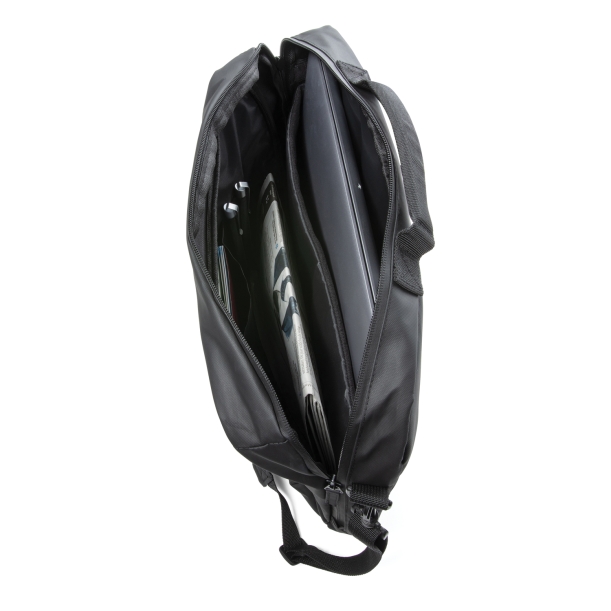 Сумка для ноутбука Fashion Black, 15.6" (без содержания ПВХ) (Изображение 7)