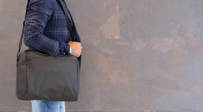 Сумка для ноутбука Fashion Black, 15.6" (без содержания ПВХ) (Изображение 5)