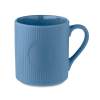 Ribbed ceramic mug mat 340 ml (синий) (Изображение 1)
