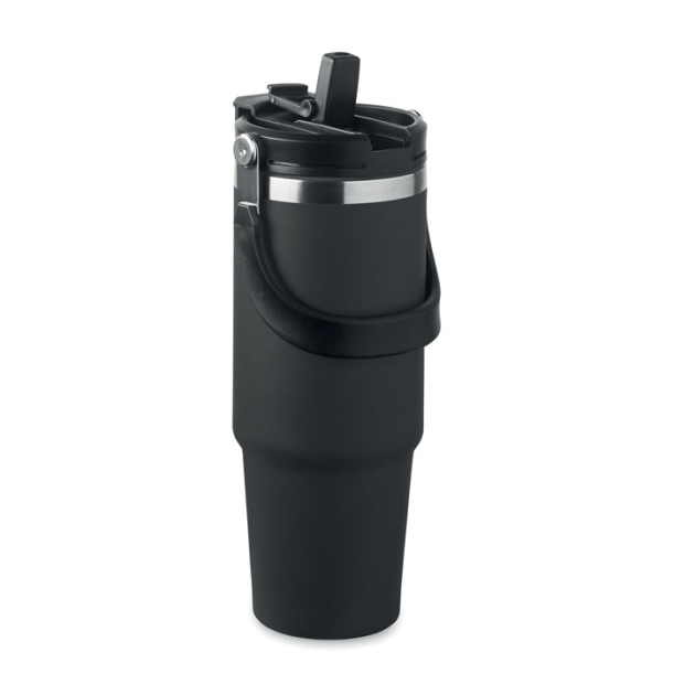Double wall tumbler 850 ml (черный) (Изображение 1)