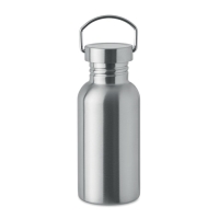 Single wall bottle 500 ml (тускло-серебряный)