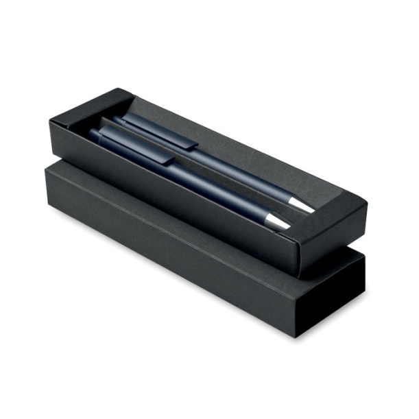 Recycled aluminium pen set (французский флот) (Изображение 1)