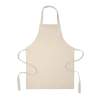 Recycled cotton apron (бежевый) (Изображение 1)