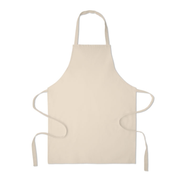 Recycled cotton apron (бежевый) (Изображение 1)