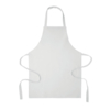 Recycled cotton apron (белый) (Изображение 1)