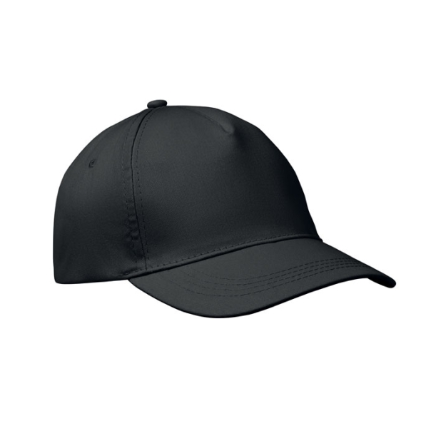 5 panel baseball cap (черный) (Изображение 1)