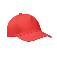 5 panel baseball cap (красный)