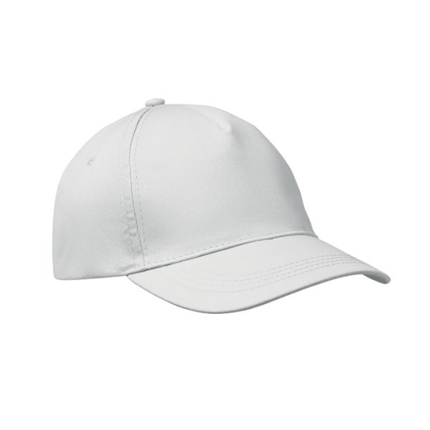 5 panel baseball cap (белый) (Изображение 1)