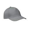 5 panel baseball cap (серый) (Изображение 1)