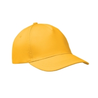 5 panel baseball cap (желтый)