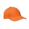 5 panel baseball cap (оранжевый) (Изображение 1)