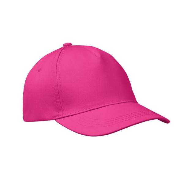5 panel baseball cap (фуксия) (Изображение 1)
