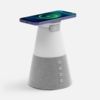 Bluetooth-колонка с беспроводной зарядкой и подсветкой Cone Sonance, серая (Изображение 2)