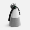 Bluetooth-колонка с беспроводной зарядкой и подсветкой Cone Sonance, серая (Изображение 3)