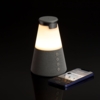Bluetooth-колонка с беспроводной зарядкой и подсветкой Cone Sonance, серая (Изображение 7)
