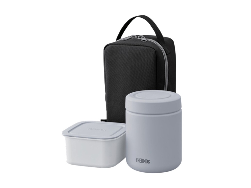 Ланч-набор тм THERMOS JBY-801 BKGY 0,8L (Изображение 2)