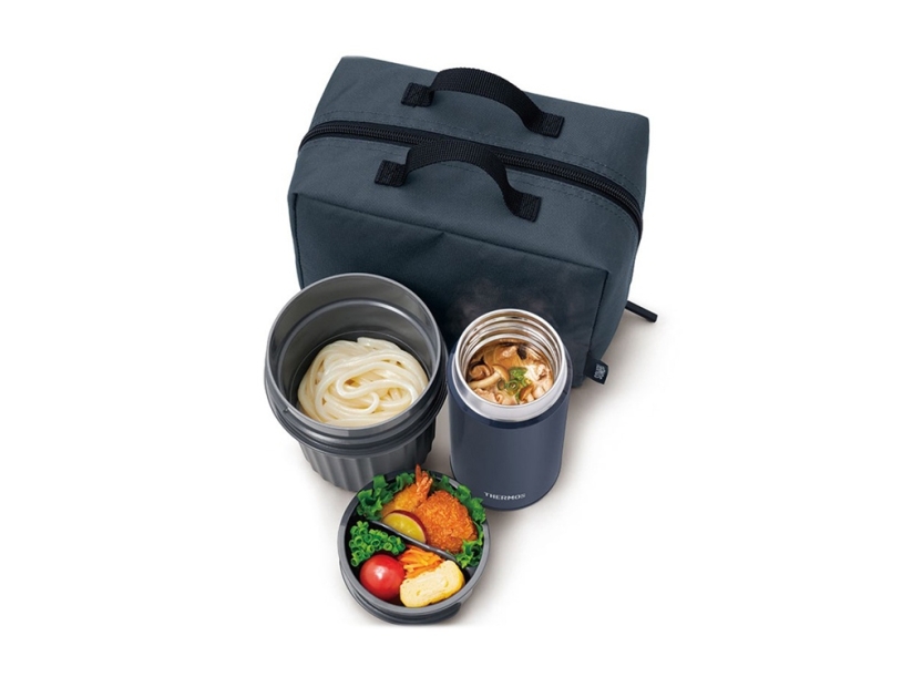 Ланч-набор тм THERMOS JEC-1000 NVY 0,85L (Изображение 3)