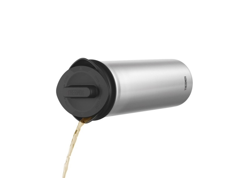 Термос из нерж. стали тм THERMOS TTD-1000 SBK 1,0L (Изображение 4)