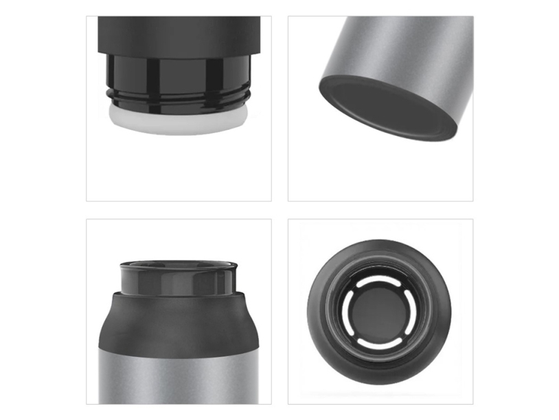 Термокружка из нерж. стали тм THERMOcafe TCSB-800SY (GY) 0,8L (Изображение 3)