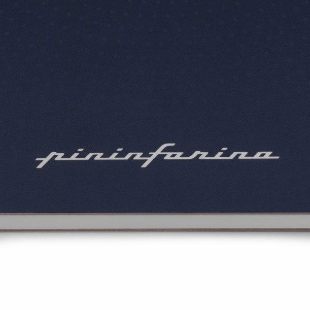 Блокнот линованный Pininfarina из каменной бумаги в твердой обложке, А5, синий (Изображение 8)