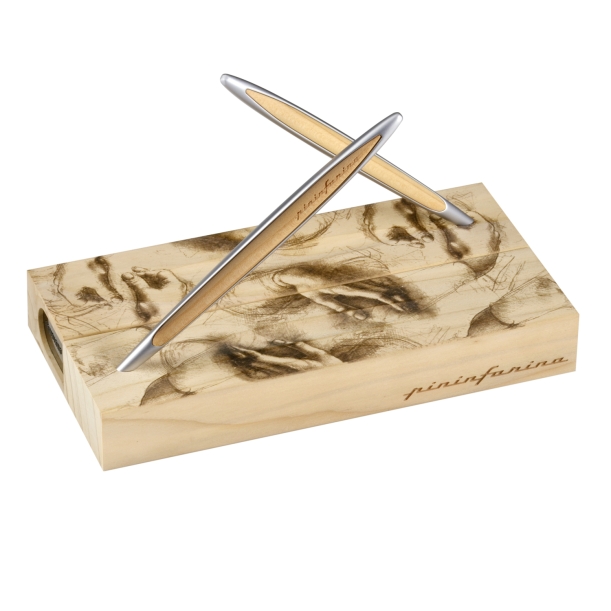 Набор из двух ручек Pininfarina Cambiano BOX CEDARWOOD (Изображение 1)