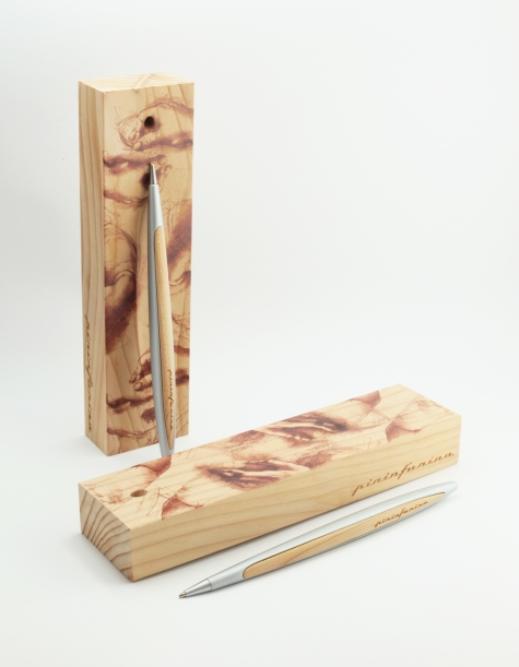 Набор из двух ручек Pininfarina Cambiano BOX CEDARWOOD (Изображение 6)