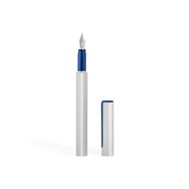 Перьевая ручка PININFARINA PF One SILVER /BLUE (Изображение 4)