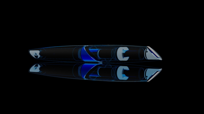 Перьевая ручка PININFARINA PF Two BLUE (Изображение 22)