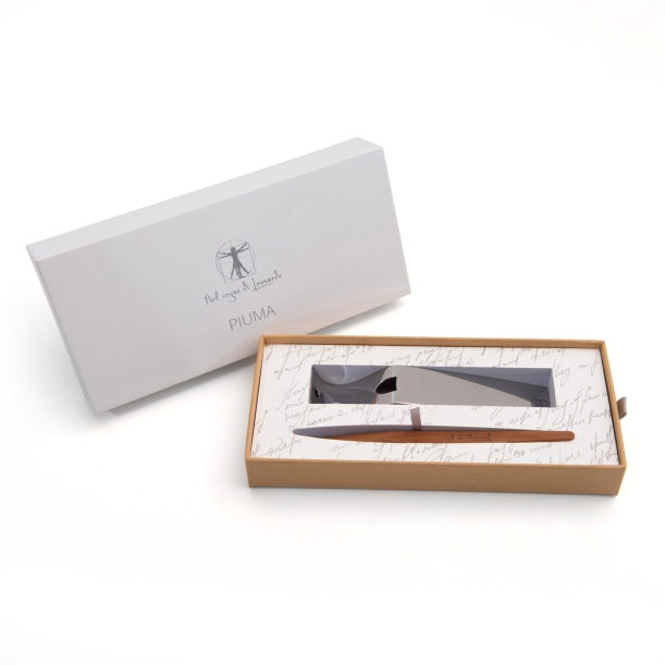 Шариковая ручка Pininfarina Piuma LEONARDO PEAR WOOD (Изображение 8)