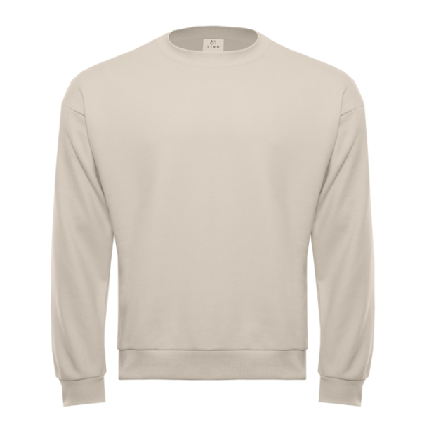 Свитшот унисекс STAN футер без начёса, 350, 96 (Молочный) 44/XS (Изображение 1)