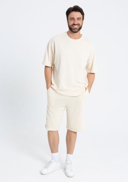 Свитшот унисекс STAN футер без начёса, 350, 96 (Молочный) 52/XL (Изображение 9)