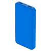 Внешний аккумулятор Polus, 10000 Mah, софт-тач покрытие, светло синий (Изображение 1)