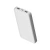 Внешний аккумулятор Polus, 10000 Mah, софт-тач покрытие, белый (Изображение 3)