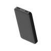 Внешний аккумулятор Polus, 10000 Mah, софт-тач покрытие, черный (Изображение 3)