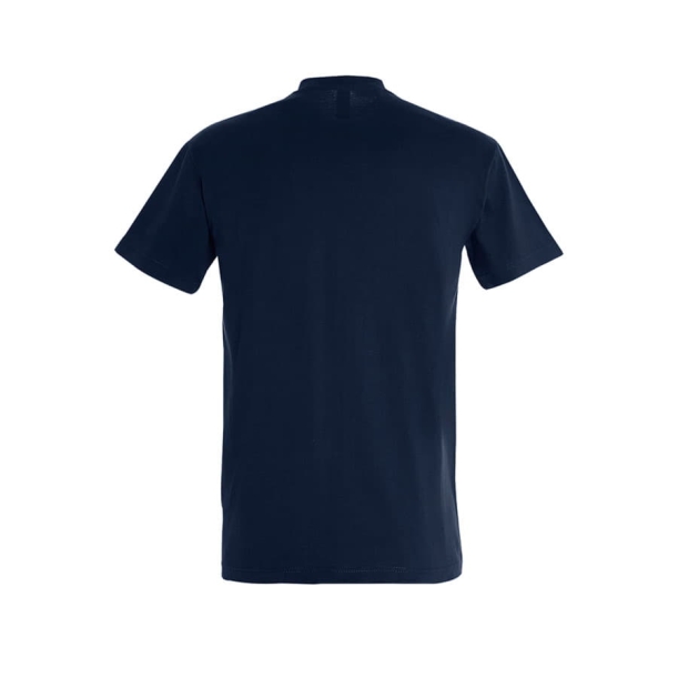 Футболка мужская IMPERIAL, темно-синий, 2XL, 100% хлопок 190г/м2 (Изображение 3)