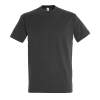 Футболка мужская IMPERIAL, антрацит, 2XL, 100% хлопок 190г/м2 (Изображение 1)