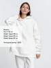 Худи Kulonga Oversize, молочно-белое, размер 3XL/4XL (Изображение 5)