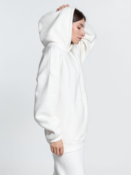 Худи Kulonga Oversize, молочно-белое, размер 3XL/4XL (Изображение 8)