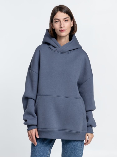 Худи Kulonga Oversize, темно-серое, размер ХS/S (Изображение 10)