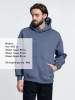 Худи Kulonga Oversize, темно-серое, размер M/L (Изображение 5)