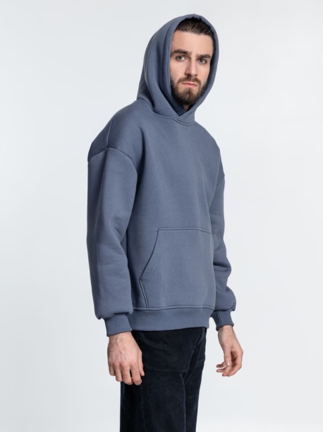 Худи Kulonga Oversize, темно-серое, размер M/L (Изображение 8)