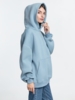 Худи Kulonga Oversize, серо-голубое, размер 3XL/4XL (Изображение 8)