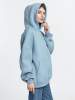 Худи Kulonga Oversize, серо-голубое, размер 3XL/4XL (Изображение 8)