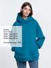 Худи Kulonga Oversize, бирюзовое, размер ХL/ХХL (Изображение 5)